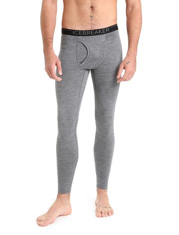 Icebreaker Merino 200 Oasis with Fly Miesten Leggingsit Harmaat | FI 1133QMAZ